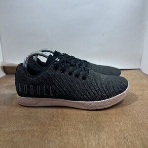 NO BULL Women Size 9 Black Grey Pink SuperFabric Trainers Running Shoes